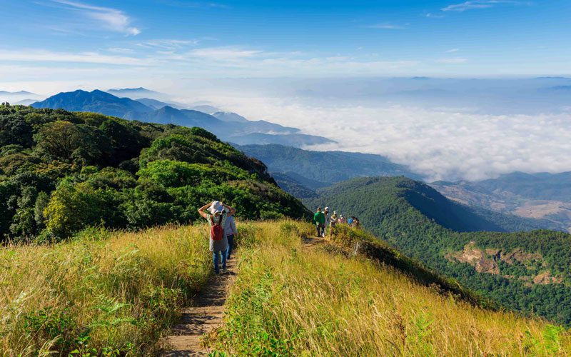 Randonnée dans le nord de la Thaïlande