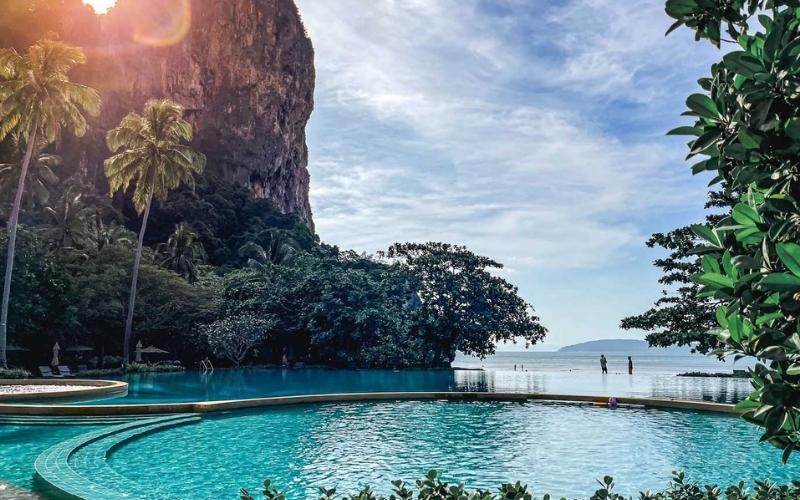 Rayavadee Hotel à la plage de Railay