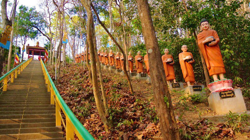 Route à Sambok Mountain