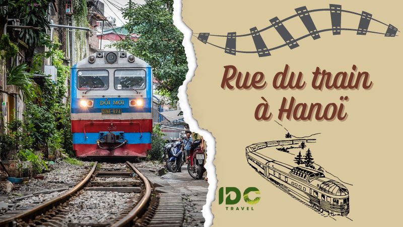 Rue du train à Hanoï : Expérience d'une vie locale sur les rails