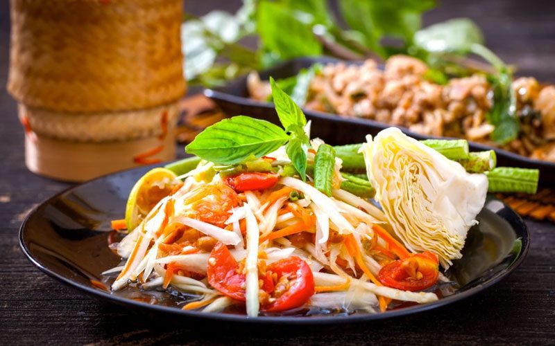 Som Tum - Salade de papaye