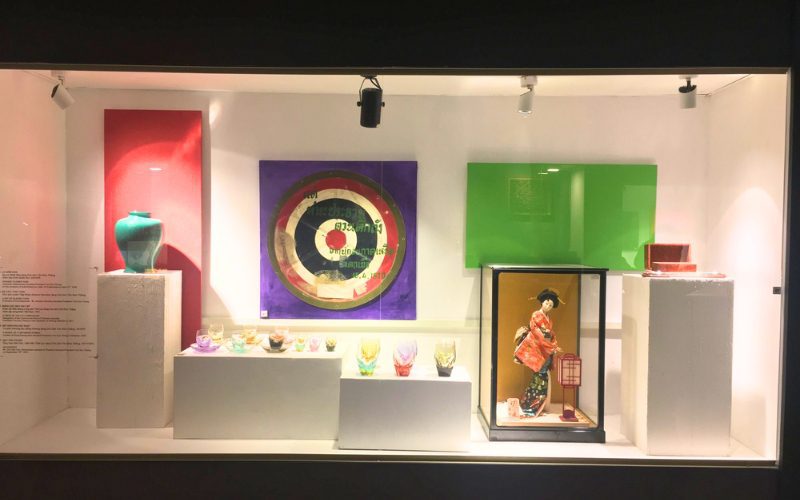 Salle d'exposition des cadeaux du Président Tôn Đức Thắng