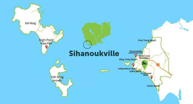 Sihanoukville et ses environs