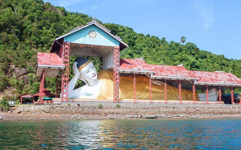Statue de Bouddha dans la ville de Myeik