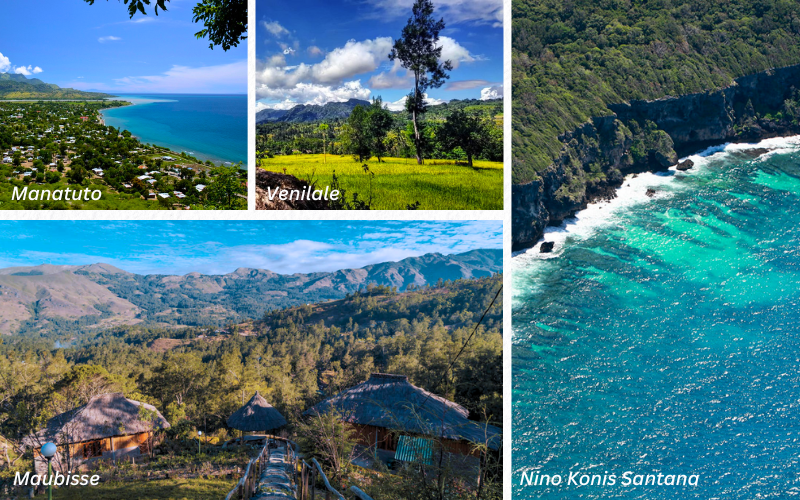 Sites touristiques célèbres au Timor oriental