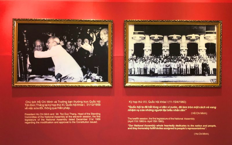 Salle d'exposition sur Oncle Tôn et le premier mandat de l'Assemblée nationale (1946 – 1960)