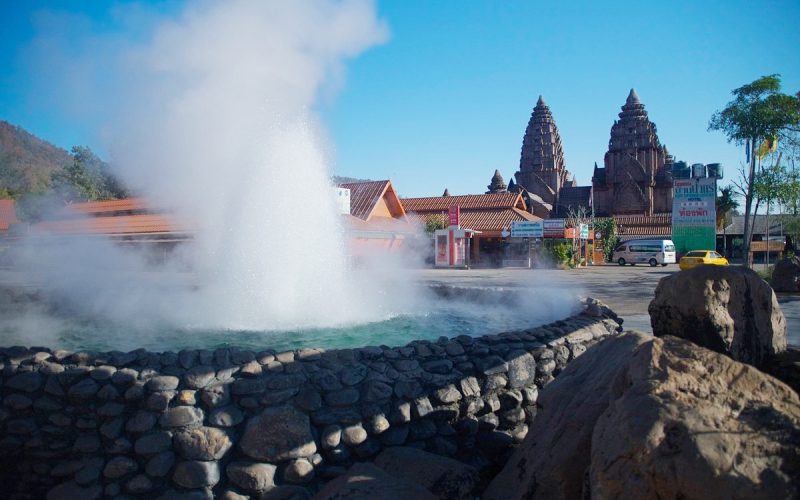 Sources chaudes de Mae Kachan Chiang Mai