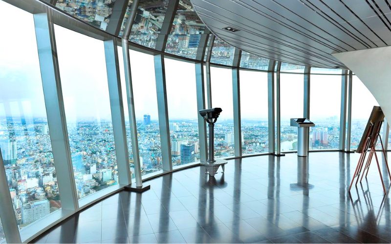 Skydeck Saïgon est la première plateforme d'observation du Vietnam