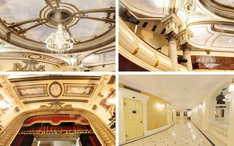 Systèmes de lumières et de décorations de l'architecture française à l'Opéra de Hanoï