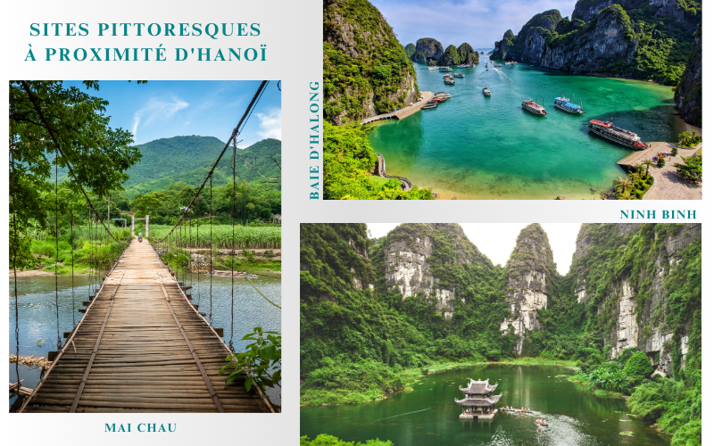 Découvrez les sites pittoresques à proximité d'Hanoï pendant votre voyage au Vietnam