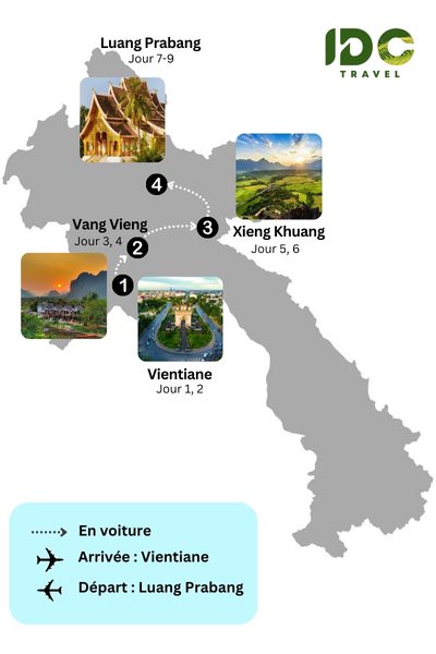 Secret du Laos en 9 Jours