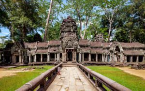 Temple de Ta Prohm plage du Cambodge en 10 jours