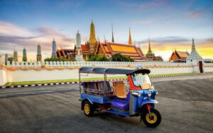 Tuk tuk à Bangkok