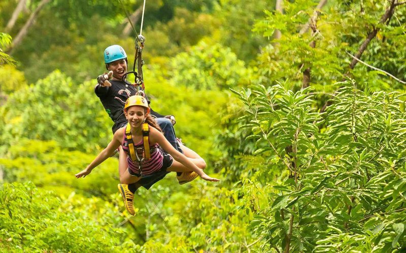 Tyrolienne au Flying Hanuman Phuket