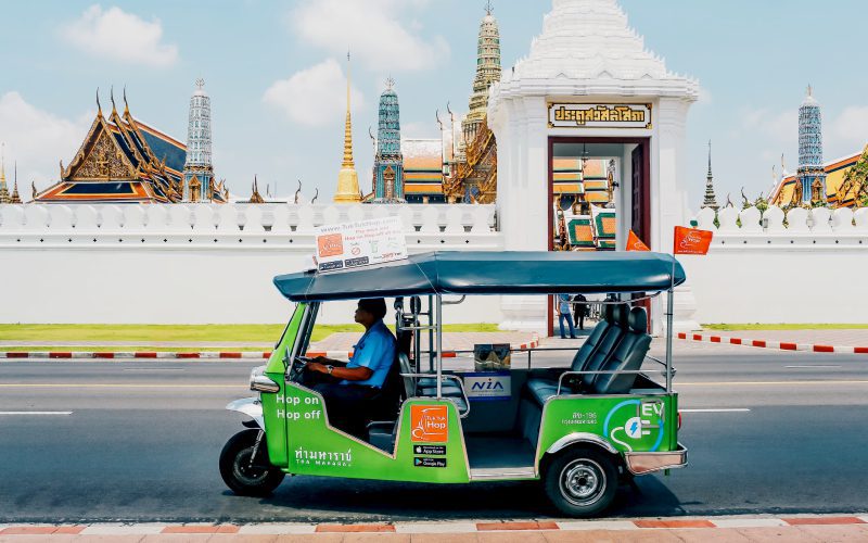 Tuk tuk au Grand Palais