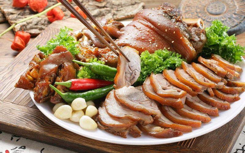 Thit lon ngam nuoc mam, plat populaire du Tet dans la région centrale