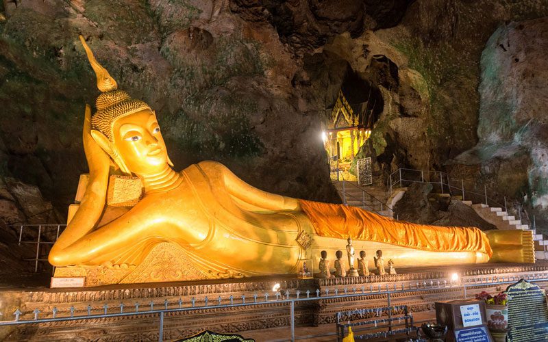 Temple de la grotte Wat Tham Suwan Khuha