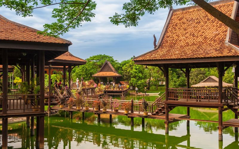 Village culturel cambodgien