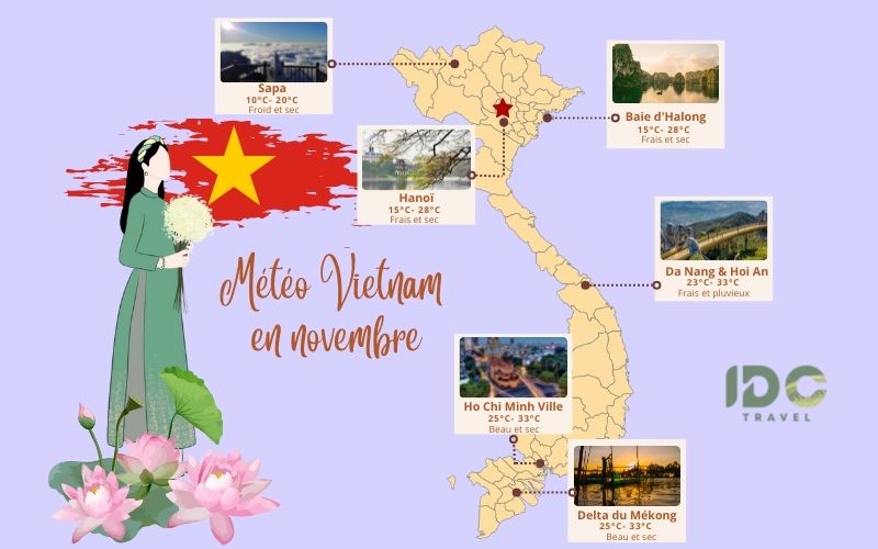 Vietnam en novembre : Météo et meilleurs endroits à visiter