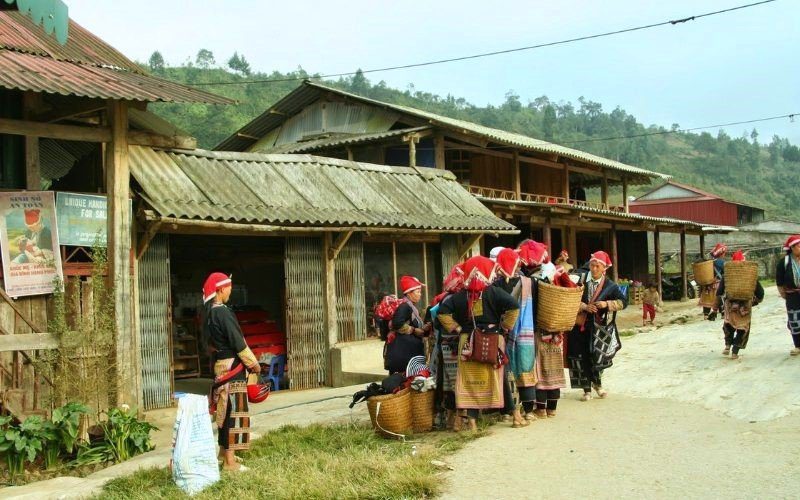 Village des minorités à Sapa