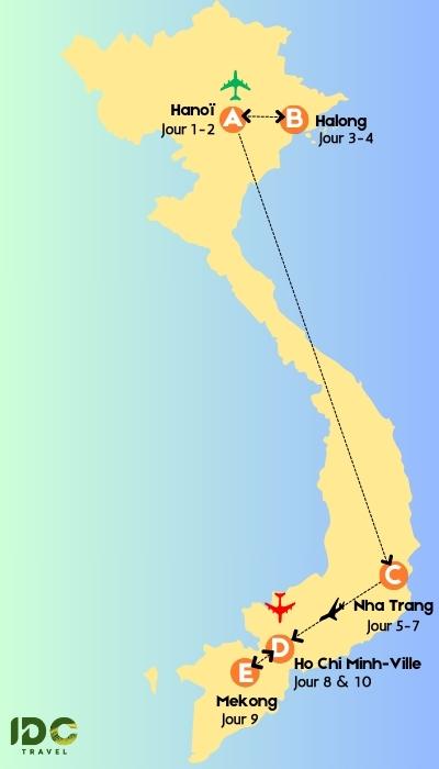 Voyage de luxe magnifique au Vietnam en 10 jours