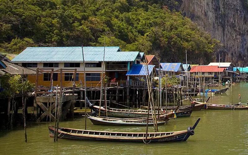 Village de Ban Ba Tu Pu Te à Ko Libong