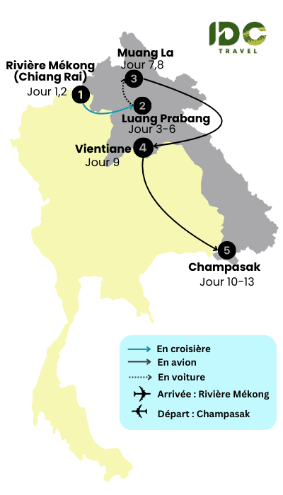 Voyage époustouflant au Laos en 13 jours