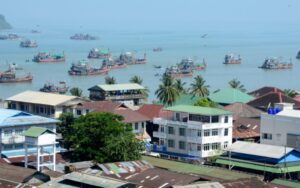 Ville de Myeik Myanmar (Birmanie)