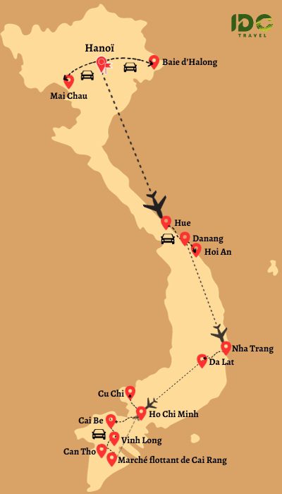 Vietnam splendide et authentique en 18 jours