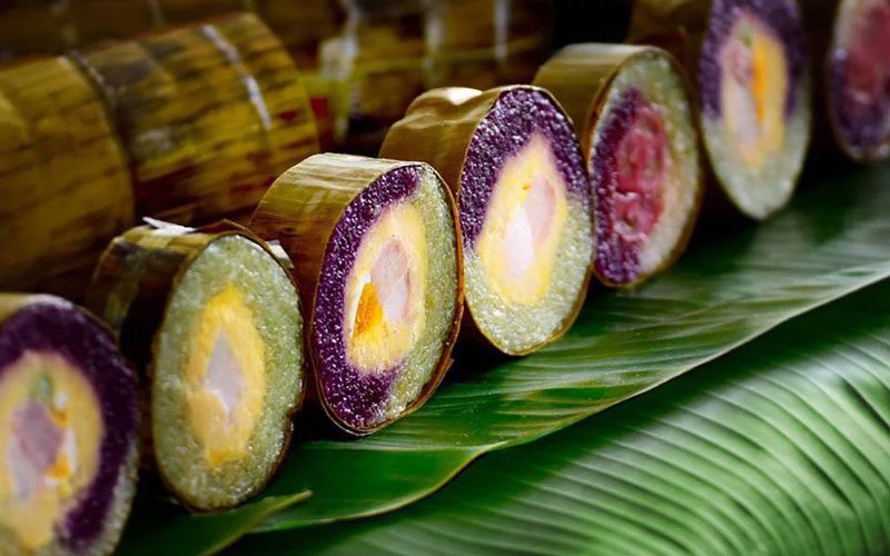 Variétés de Banh Tet au Sud