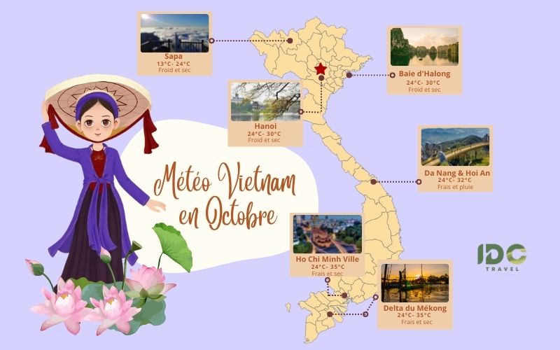 Vietnam en octobre : Météo et meilleurs endroits à visiter