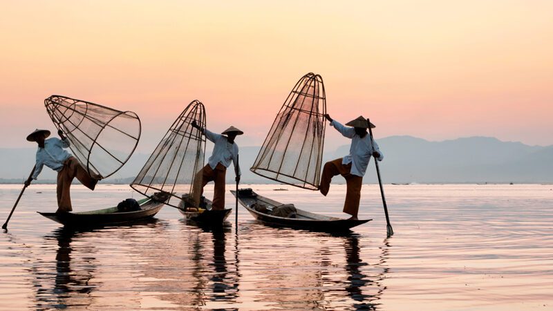 Vie local au Lac d'Inle