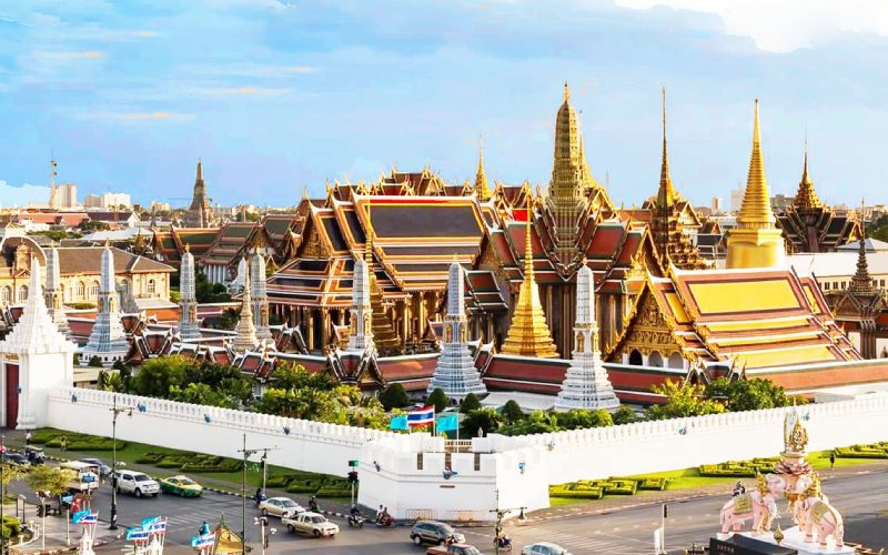 Vue panoramique sur le Grand Palais