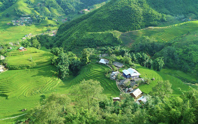 Village de Giang Ta Chai