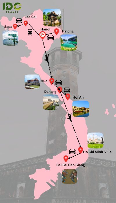 Voyage émouvant au Vietnam en 16 jours