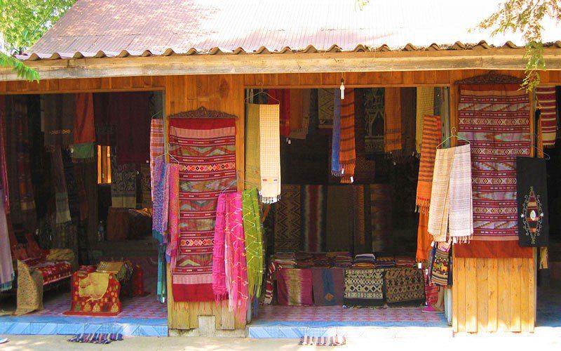 Village de tissage de Xang Khong